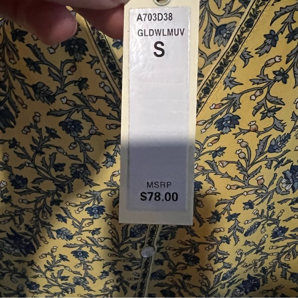 Max Studio floral print blouse - Picture 3 of 7